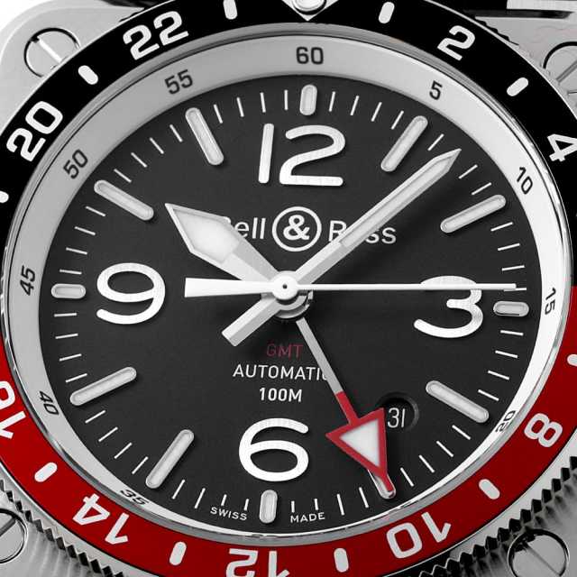 ベル&ロス BR-03 GMT BR0393-BL-ST/SCA 中古 メンズ 商品画像 7