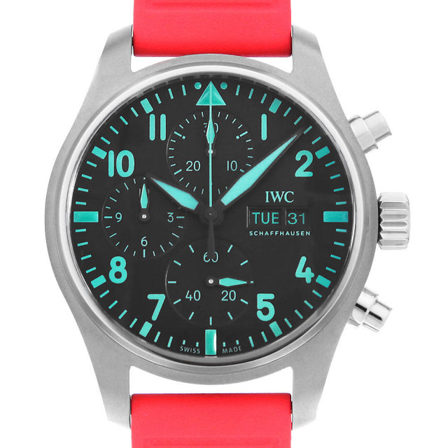 IWC パイロットウォッチ クロノグラフ 41　メルセデスAMG ペトロナス フォーミュラワンチーム IW388114 中古 ボーイズ(ユニセックス)