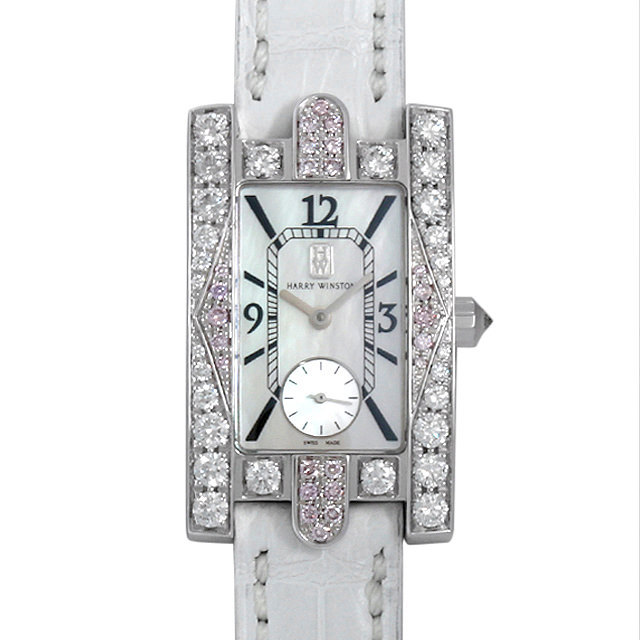 ハリーウィンストン レディ アヴェニュー オーロラ AVEQHM21WW185 中古 レディース