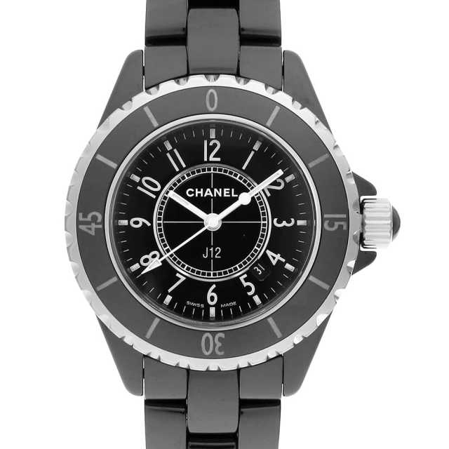 シャネル J12 黒セラミック H0682 中古 レディース