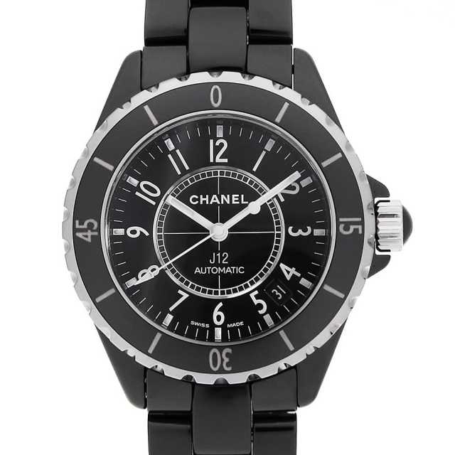 シャネル J12 黒セラミック H0685 中古 メンズ
