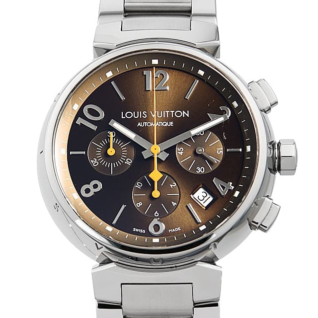 ルイヴィトン タンブール クロノグラフ Q1121 中古 メンズ