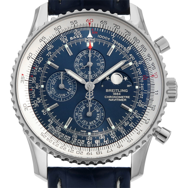 ブライトリング ナビタイマー 1461 世界限定1000本 A197C83WBA(A19370) 中古 メンズ