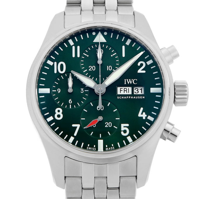 IWC パイロットウォッチ クロノグラフ IW388104 中古 メンズ