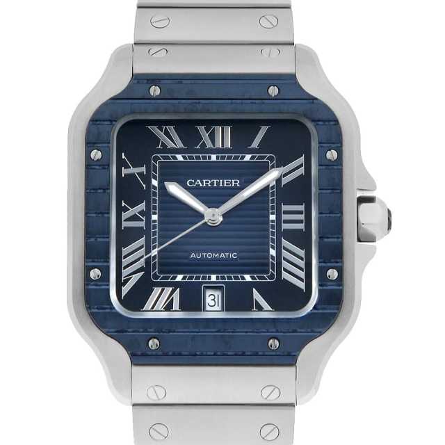 カルティエ サントス ドゥ カルティエ LM WSSA0048 中古 メンズ