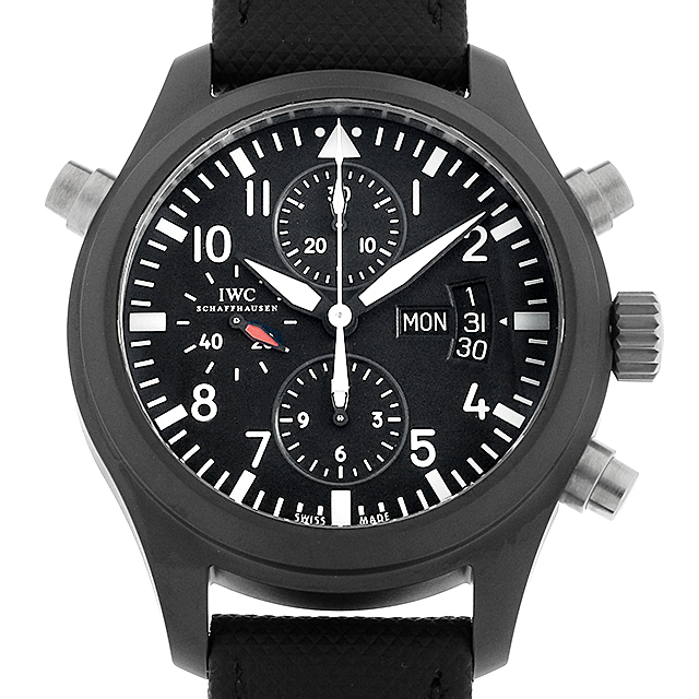 IWC パイロットウォッチ ダブルクロノグラフ IW378601 中古 メンズ