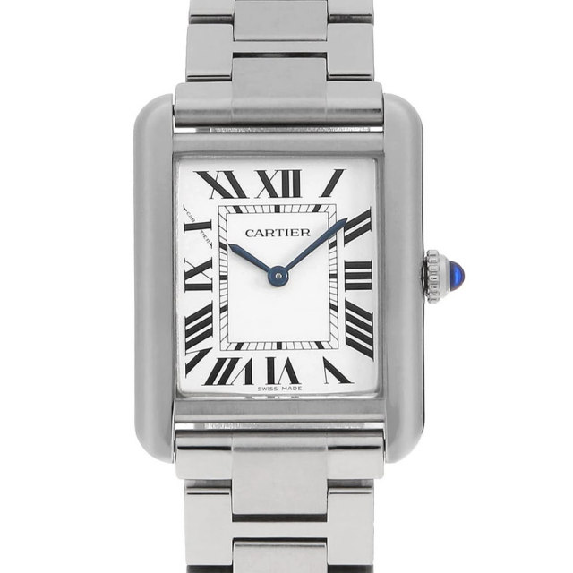 カルティエ タンクソロ SM W5200013 中古 レディース