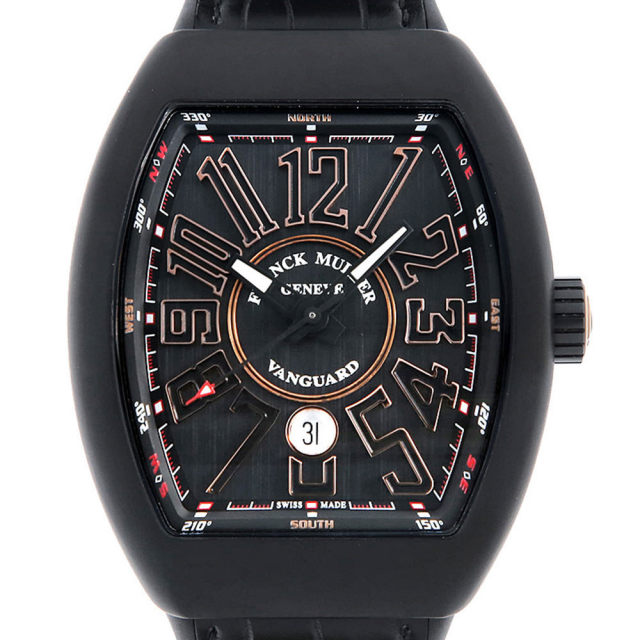 フランクミュラー ヴァンガード V45 SC DT TT NR BR 5N 中古 メンズ