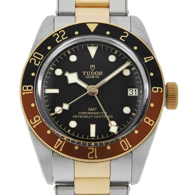 チューダー ヘリテージ ブラックベイ GMT 79833MN 中古 メンズ