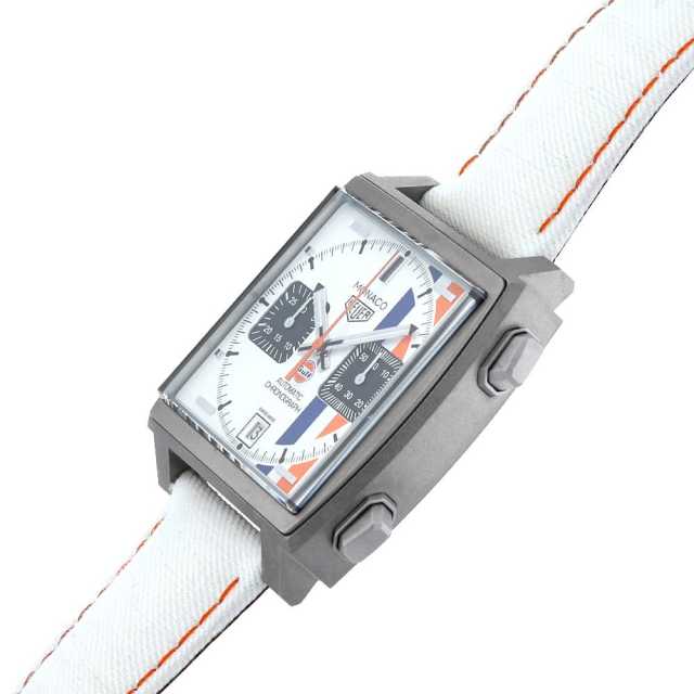 タグホイヤー モナコ クロノグラフ ガルフ 世界限定971本 CAW218G.EB0393 中古 メンズ 商品画像 2