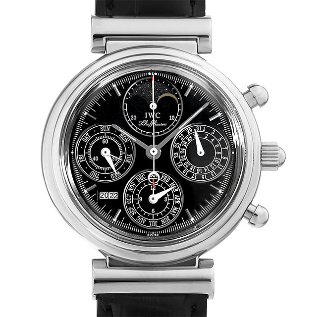 IWC ダヴィンチ パーペチュアルカレンダー クロノグラフ 3750-30 中古 メンズ