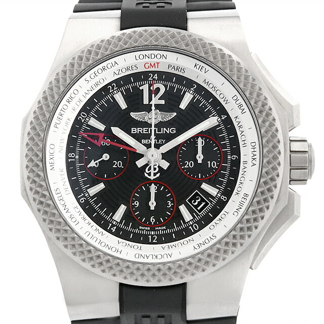 ブライトリング ベントレー GMT ライトボディ B04S EB043335/BD78(EB0433) 中古 メンズ