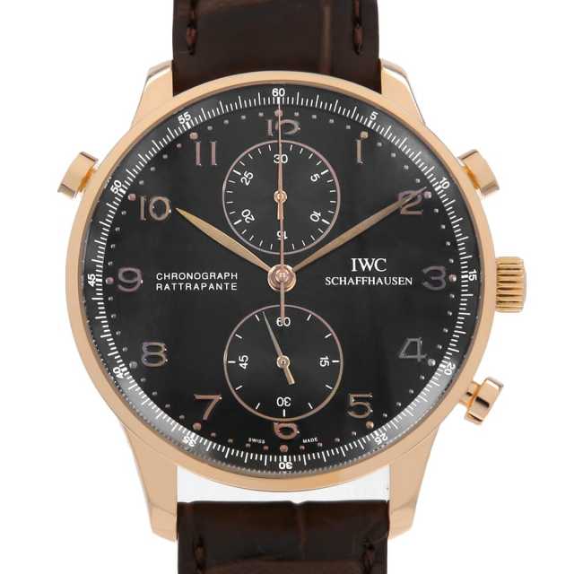 IWC ポルトギーゼ クロノ ラトラパンテ IW371210 中古 メンズ