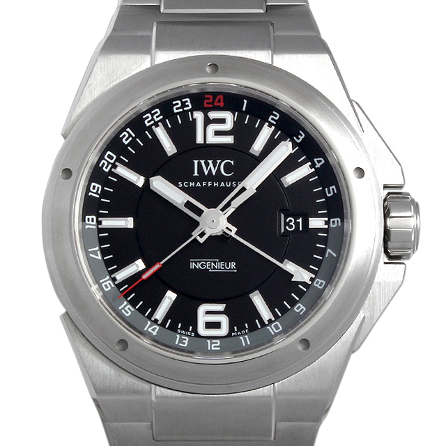 IWC インヂュニア デュアルタイム IW324402 インジュニア 中古 メンズ