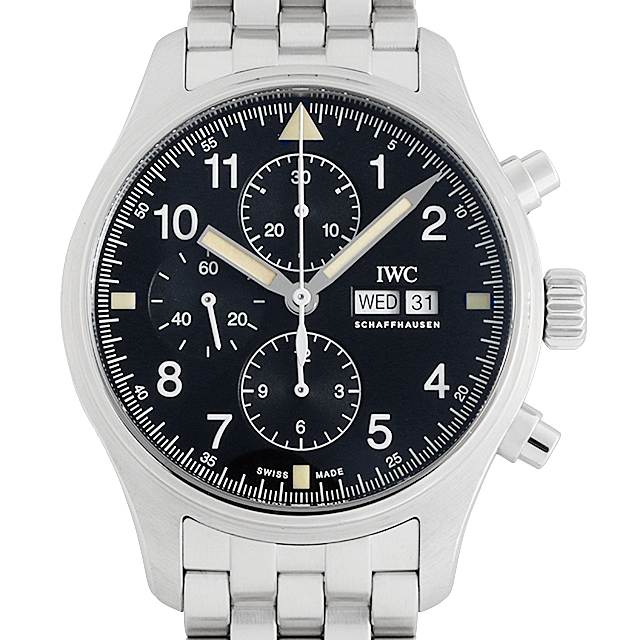 IWC パイロットウォッチ クロノグラフ IW377724 中古 メンズ