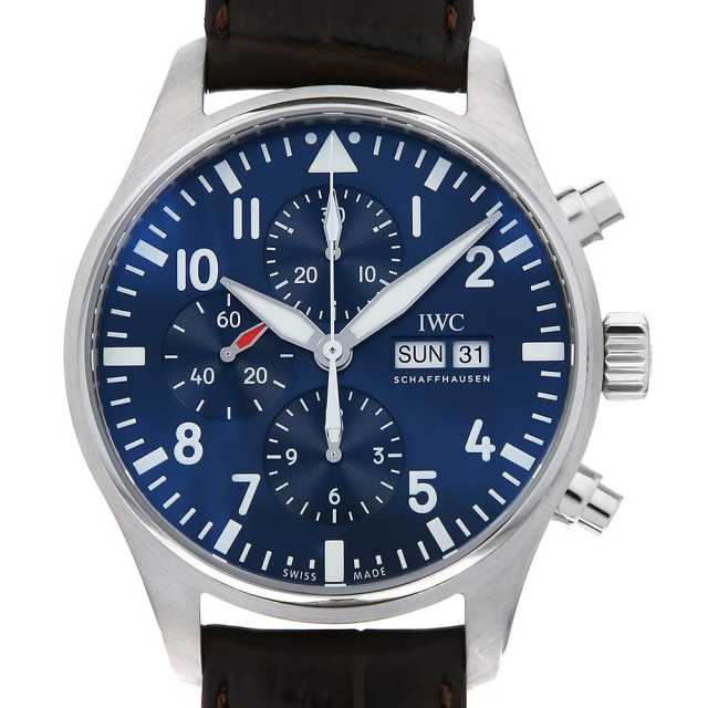 IWC パイロットウォッチ クロノグラフ プティプランス IW377714 中古 メンズ
