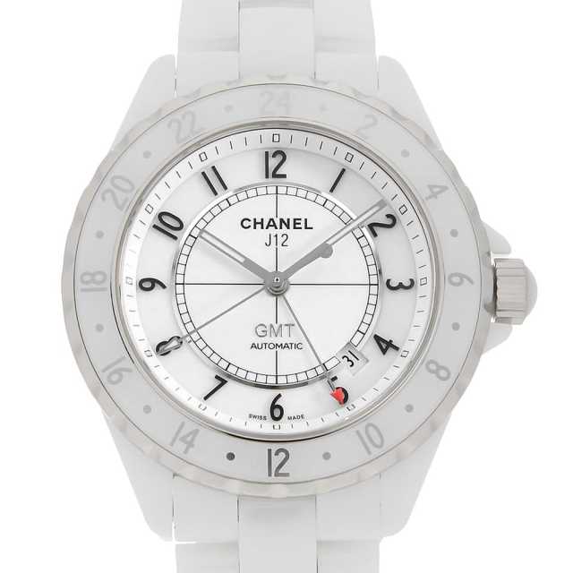 シャネル J12 GMT 限定2000本 H2126 中古 メンズ