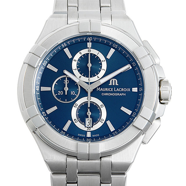 モーリスラクロア アイコン クロノグラフ AI1018-SS002-430-1 新品 メンズ WEB限定品