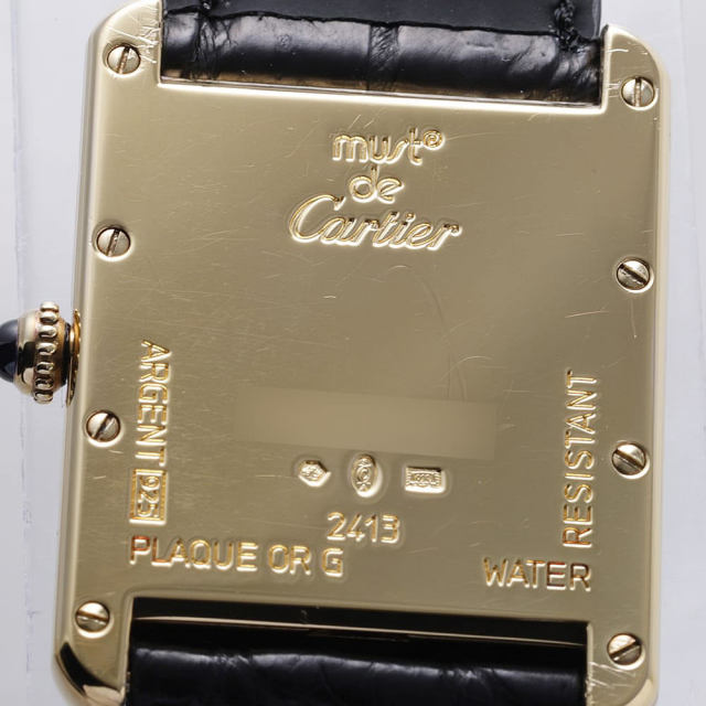 カルティエ マストタンク LM ヴェルメイユ W1013754 中古 メンズ 商品画像 9