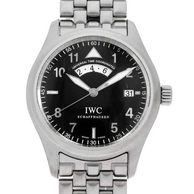 IWC パイロットウォッチ スピットファイア UTC IW325106 中古 メンズ