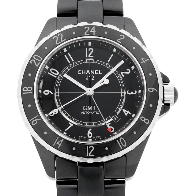 シャネル J12 GMT H2012 中古 メンズ