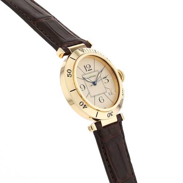 カルティエ パシャ 38mm ジェラルド ジェンタ 1989 81750353 中古 メンズ 商品画像 3