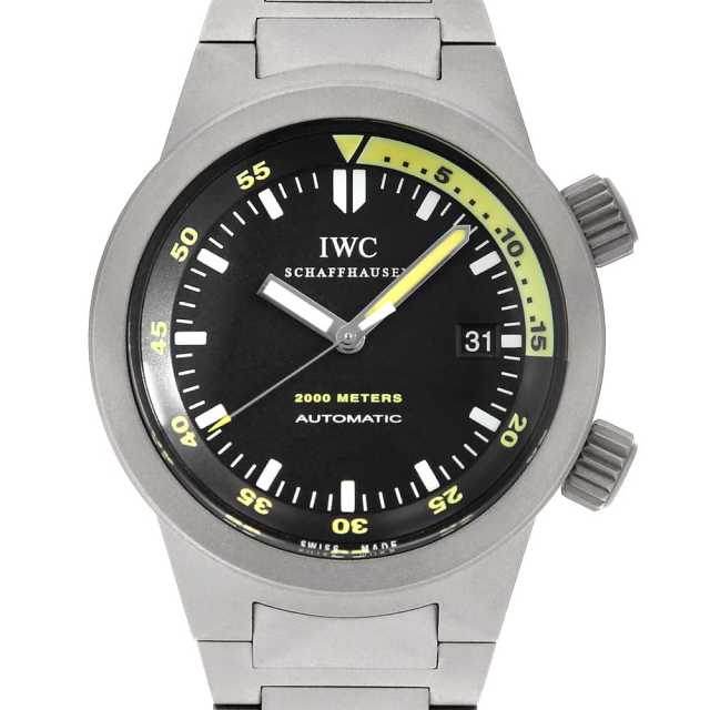 IWC アクアタイマー IW353803 中古 メンズ