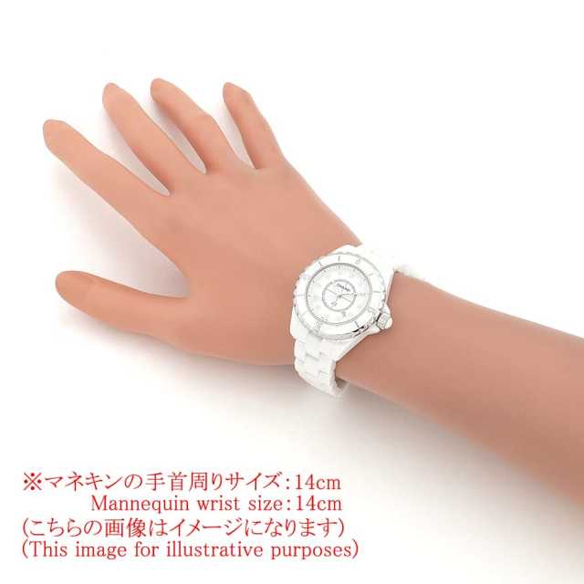シャネル J12 白セラミック 12Pダイヤ H1628 中古 レディース 商品画像 6