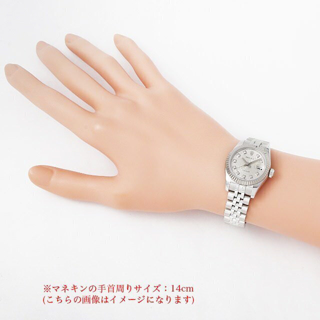 ロレックス デイトジャスト 79174G シルバー 彫りコンピューター F番 中古 レディース 商品画像 5