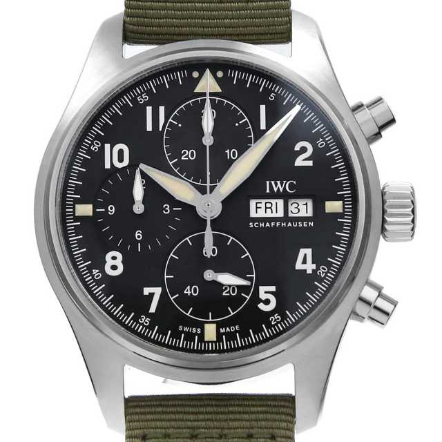 IWC パイロットウォッチ クロノグラフ スピットファイア IW387901 中古 メンズ
