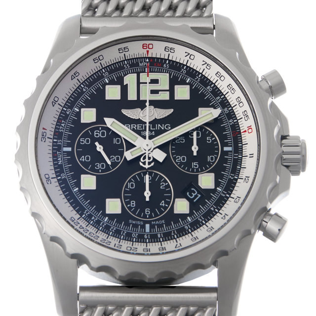 ブライトリング プロフェッショナル クロノスペースオートマチック A236B68PSS(A23360) 中古 メンズ