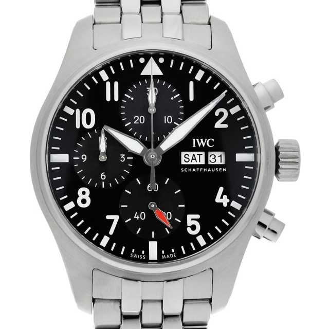 IWC パイロットウォッチ クロノグラフ IW388113 中古 メンズ
