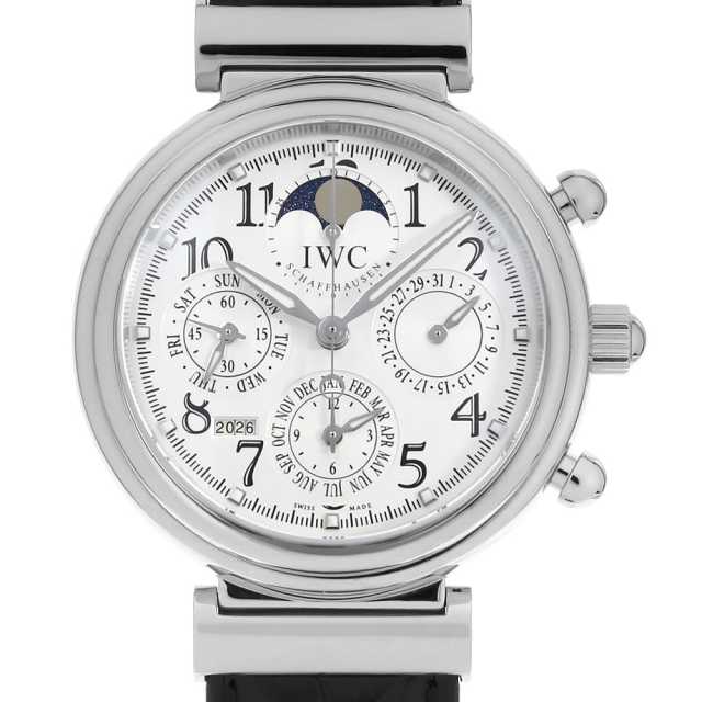 IWC ダ・ヴィンチ パーペチュアルカレンダー クロノグラフ IW375803 中古 メンズ