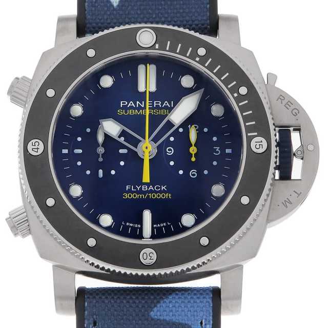 パネライ サブマーシブル クロノ マイク・ホーン エディション 世界限定500本 PAM01291 中古 メンズ