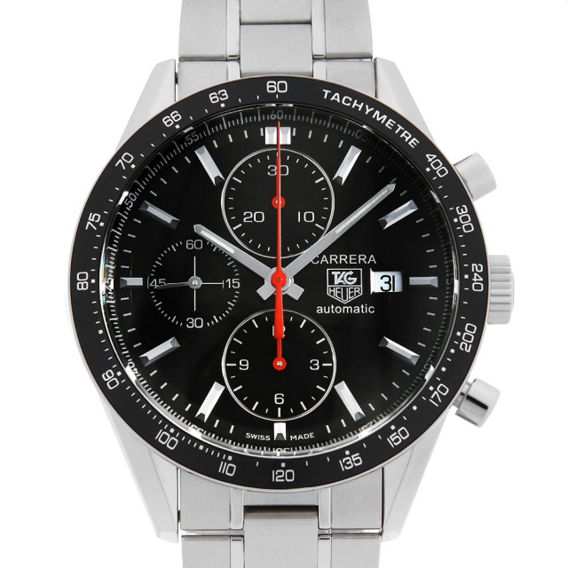 タグホイヤー カレラ タキメーター クロノグラフ CV2014.BA0794 中古 メンズ