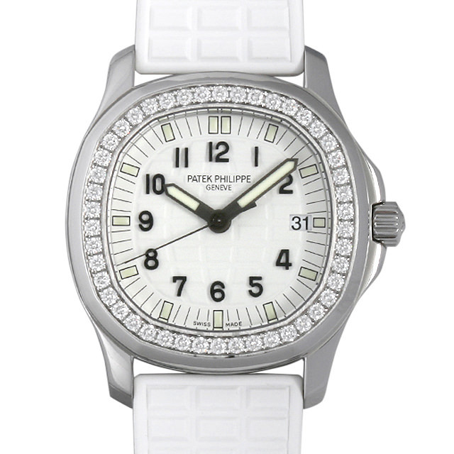 パテックフィリップ アクアノート ベゼルダイヤ 5067A-024 中古 レディース