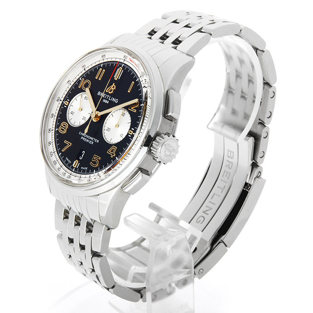 ブライトリング プレミエ B01 クロノグラフ 42 ノートン AB0118A21B1A1(AB0118) 中古 メンズ 商品画像 2