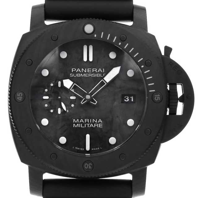 パネライ サブマーシブル マリーナ ミリターレ カーボテック PAM00979 V番 中古 メンズ