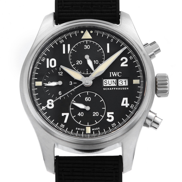 IWC パイロットウォッチ クロノグラフ スピットファイア IW387901 中古 メンズ